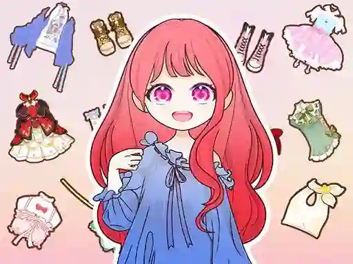 Spēle Dress Up Sweet Doll online