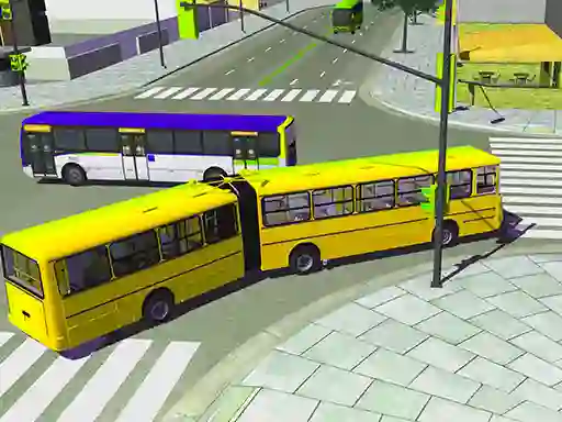 Spēle Bus crazy driver online
