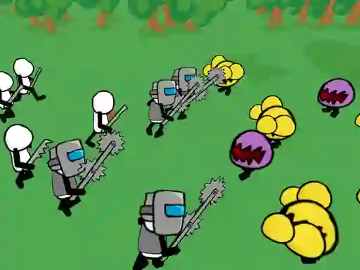 Spēle Stickman Gun Battle Simulator online