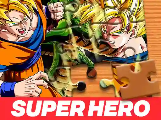 Spēle Dragon Ball Super Hero Jigsaw Puzzle online