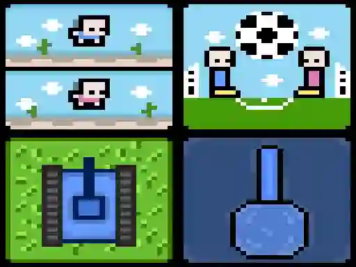 Spēle 4 Games For 2 Players online