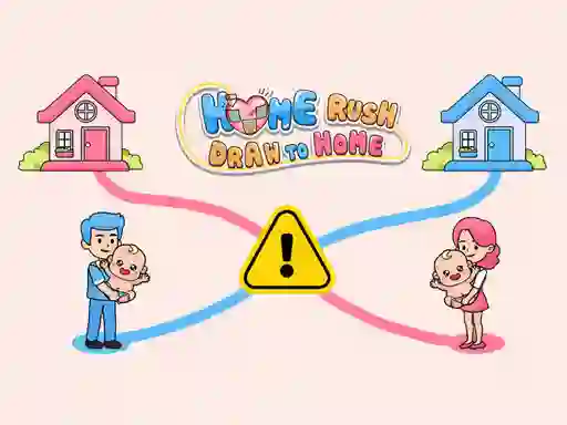 Spēle Home Rush: Draw To Go Home online