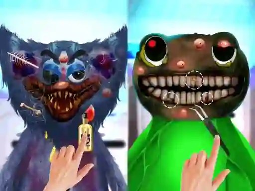 Spēle Huggy ASMR Monster Makeover online
