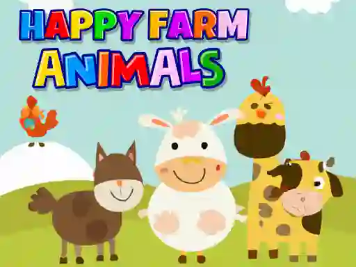 Spēle Happy Farm Animals online