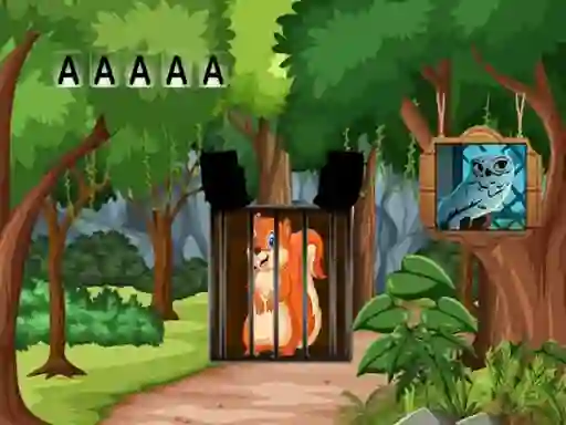 Spēle Rescue The Cute Squirrel online