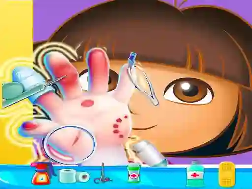 Spēle Dora Hand Doctor online