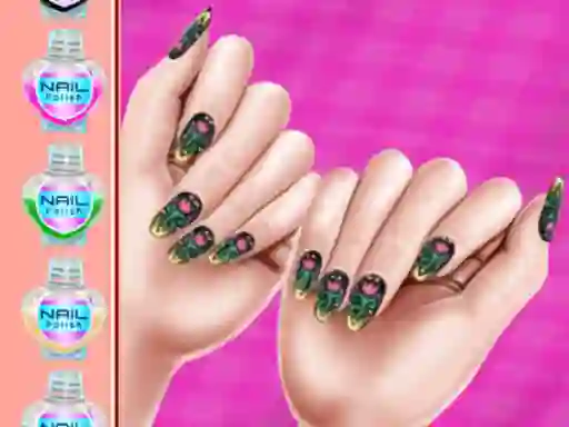 Spēle Royal Theme Nail Art DIY online
