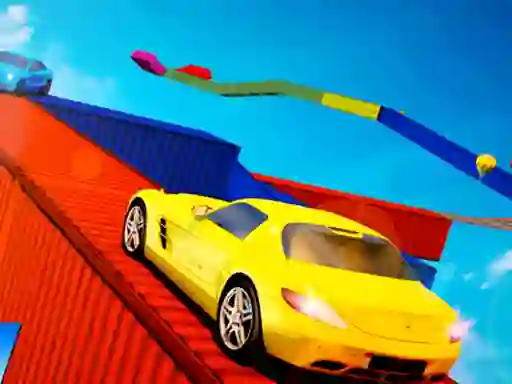 Spēle Mega Ramps stunt cars 3d online