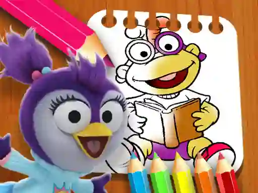 Spēle Muppet Babies Coloring Book online