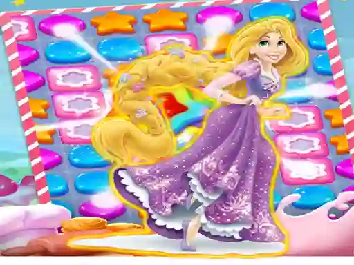 Spēle Princess Rapunzel Match3 online