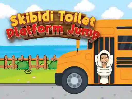 Spēle Skibidi Toilet Platform Jump online