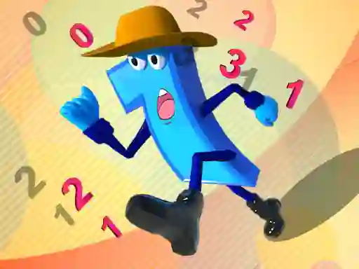 Spēle Number Run 3D online