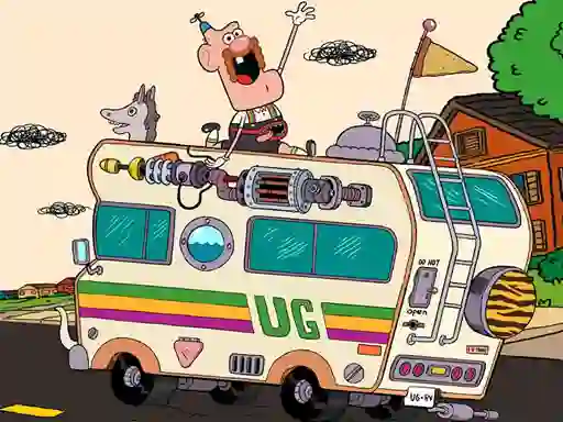 Spēle Uncle Grandpa Hidden online