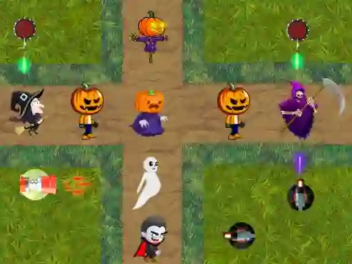 Spēle Halloween Ghouls online