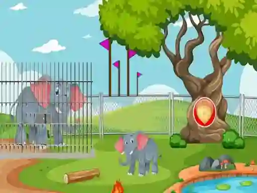 Spēle Rescue The Elephant Calf 2 online