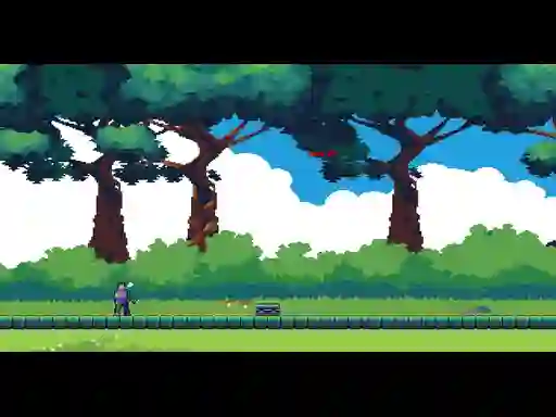 Spēle Smoke man runner 2d online