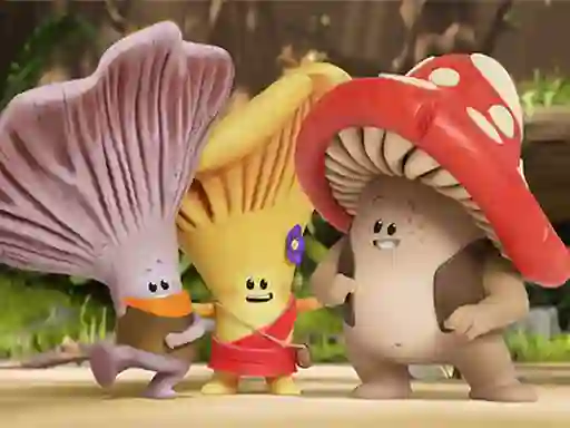 Spēle Mush-Mush & the Mushables Forest Rush! online