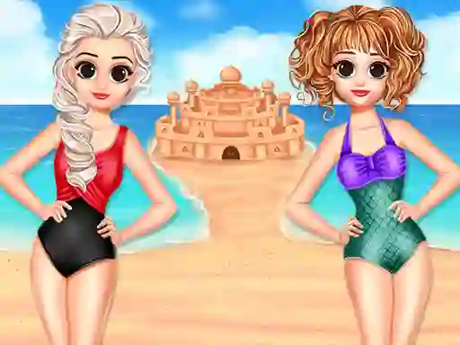 Spēle Princess Summer Sand Castle online