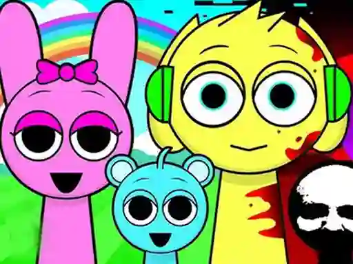 Spēle Sprunki X Granny Incredibox online