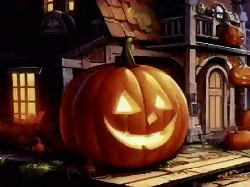 Spēle Halloweem Pumpkin Adventure online