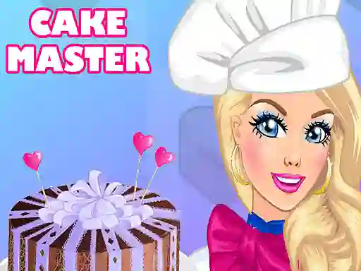 Spēle Barbie Cake Master online