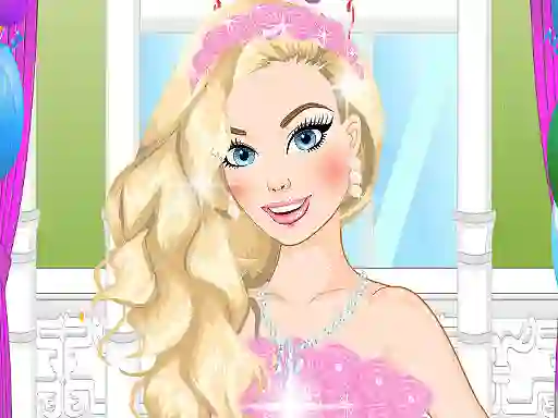 Spēle Barbie Birthday Dressup online