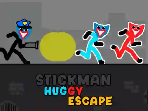 Spēle Stickman Huggy Escape online