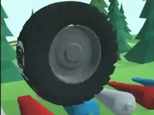 Spēle Wheel Smash 3D online