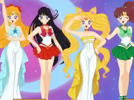 Spēle Sailor Moon Character Creator online