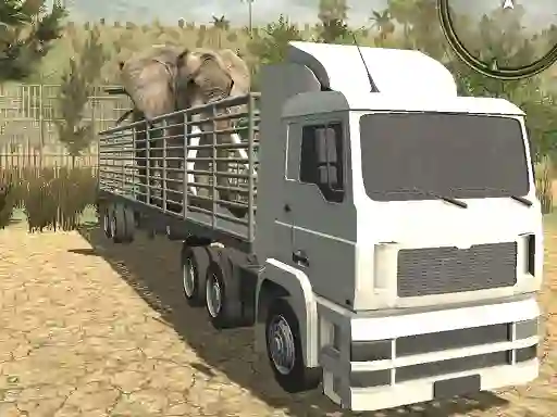 Spēle Offroad Truck Animal Transporter online