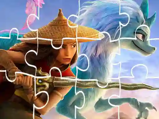 Spēle Raya And The Last Dragon Jigsaw online