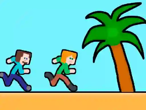 Spēle Steveman and Alexwoman 2 summer online