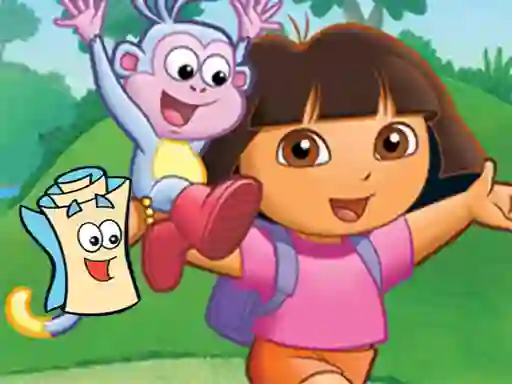 Spēle Dora Find Hidden Map online