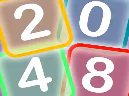Spēle Neon Game 2048 online