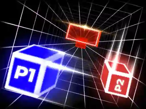 Spēle Two Cubes 3D online
