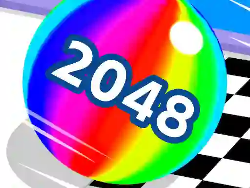 Spēle Ball Run 2048 online