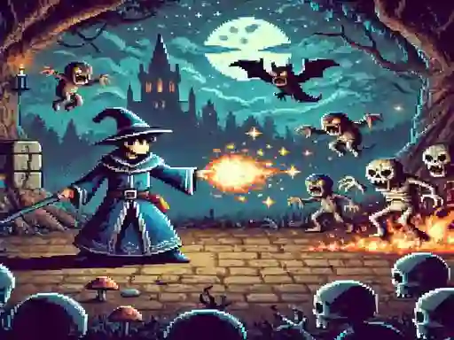 Spēle Pixel Wizard online