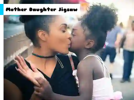 Spēle Mother Daughter Jigsaw online