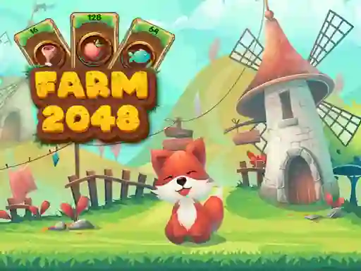 Spēle Farm 2048 online
