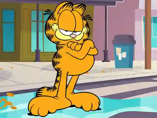 Spēle Garfield Jigsaw Puzzle online