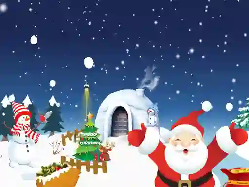 Spēle Happy Christmas Slide online