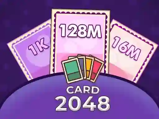 Spēle Merge Card 2048 online