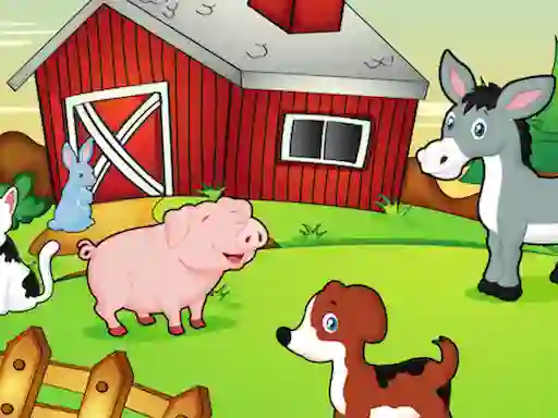 Spēle Happy Farm For Kids online