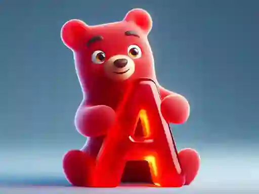 Spēle Gummy Letter Pop online