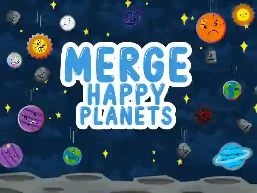 Spēle Merge Happy Planets online