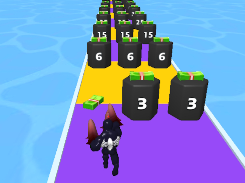 Spēle Venom Run 3d online