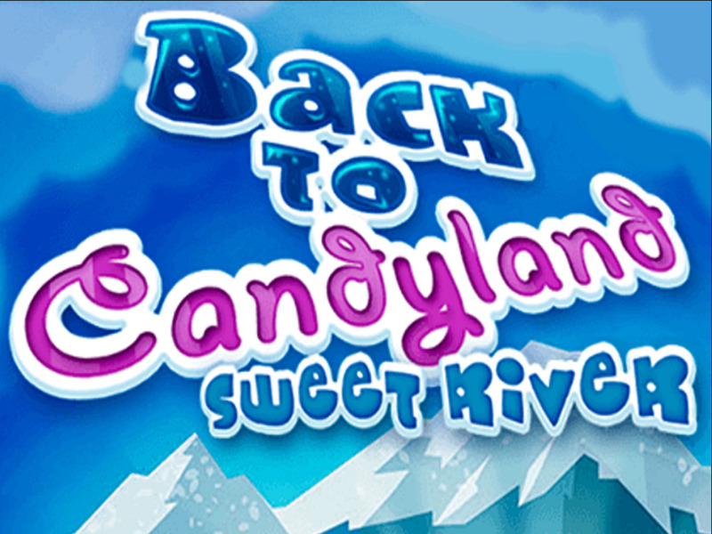 Spēle Atpakaļ uz Candyland saldu upi online