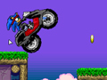 Spēle Sonic Ninja motocikls  online