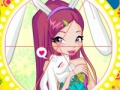 Spēle Winx Bunny stils: apaļa mīkla  online