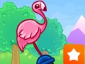Spēle Flamingo surfer  online